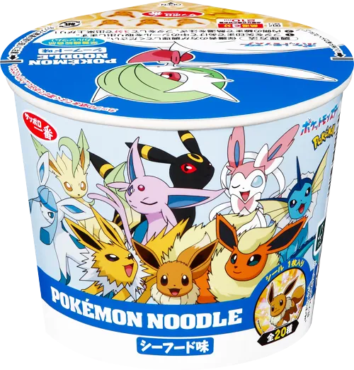 ポケモンヌードル シーフード味