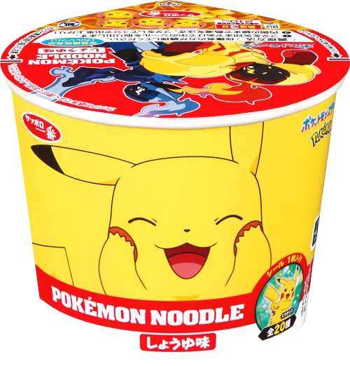 ポケモンヌードル しょうゆ味