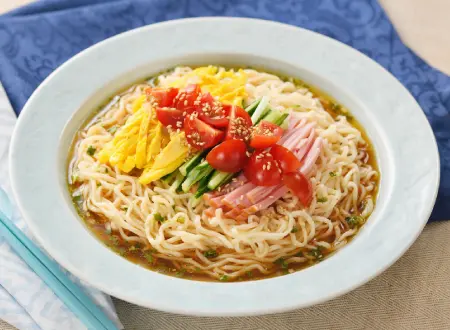 サッポロ一番で！かんたん冷やし中華