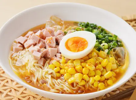 冷やしみそコーンラーメン